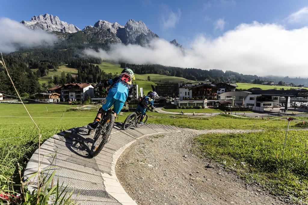 Appartementhaus Salzmann Leogang Exteriér fotografie